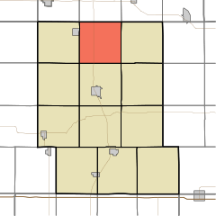 Map highlighting Cameron Township, Audubon County, Iowa.svg