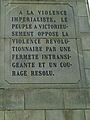 Monument du 22 Novembre citation