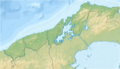 Panama Colon relief map
