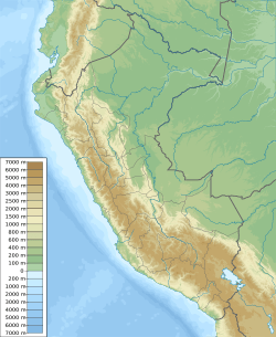 Península de Paracas ubicada en Perú físico