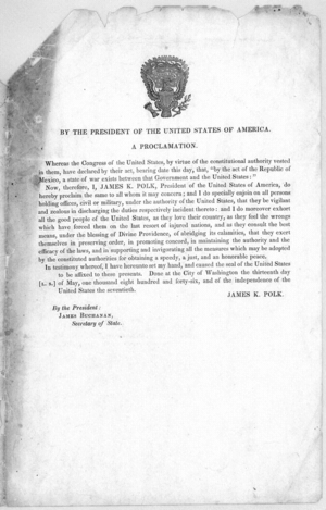 Archivo:Polk proclamation