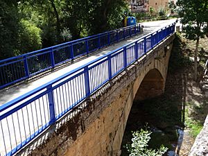 Archivo:Puente Nuevo de Lences de Bureba sobre río Castil (3)