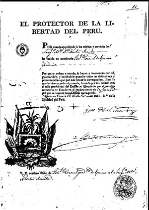 Reconocimiento de Nicolás Arriola por parte de Don José de San Martín.jpg