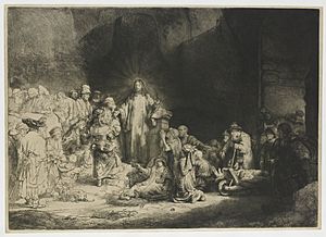 Archivo:Rembrandt The Hundred Guilder Print