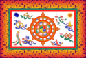 Royal flag of Sikkim.svg