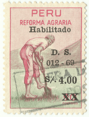Archivo:Sello Reforma Agraria Perú
