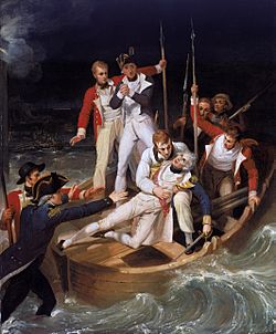 Sir Horatio Nelson when wounded at Teneriffe.jpg