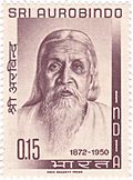 Archivo:Sri Aurobindo 1964 stamp of India