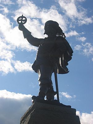 Archivo:Statue Champlain Ottawa 2