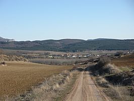 Vista de Mave desde la subida al monte Cildá.