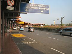 Sukarno hatta airport - Terminal - Jakarta - Indonesia