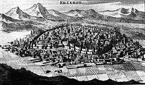 Archivo:Veiie d'Erzeron Capitale d'Armenio (Relation d un voyage du Levant)