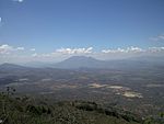 Vista Panoramica de sima del volcan de Ipala