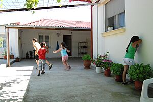 Archivo:"Hide and Seek" in the home yard