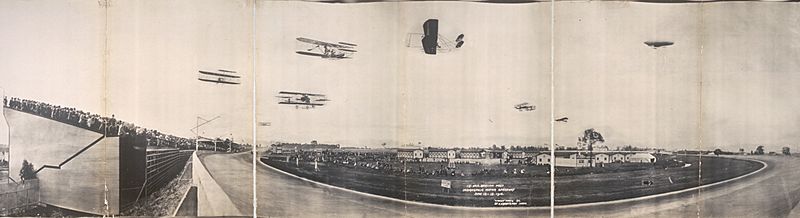 Archivo:1st Nat'l Aviation Meet, Indianapolis Motor Speedway, June 13-18, 1910
