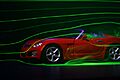 Aerodynamics of model car