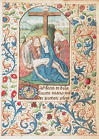 Archivo:Angers Book of Hours (folio 13r)