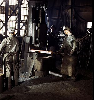 Archivo:Blacksmith shop, railroad, Topeka