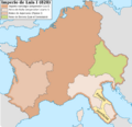 Carolingian empire 828