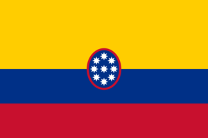 Archivo:Civil ensign of United States of Colombia