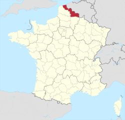 Département 59 in France 2016.svg