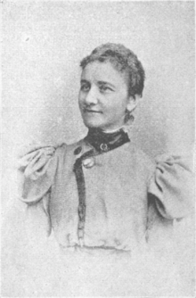 Dr. Gabriele Edle von Possanner, der erste weibliche Arzt in Wien 1897 ÖIZ.png
