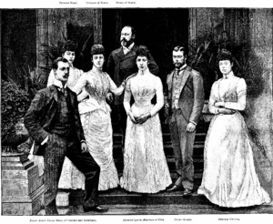 Archivo:Edward VII of the United Kingdom as Prince of Wales and family - Project Gutenberg eText 15052