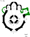 Floor Map - Church of the Vera Cruz - Segovia