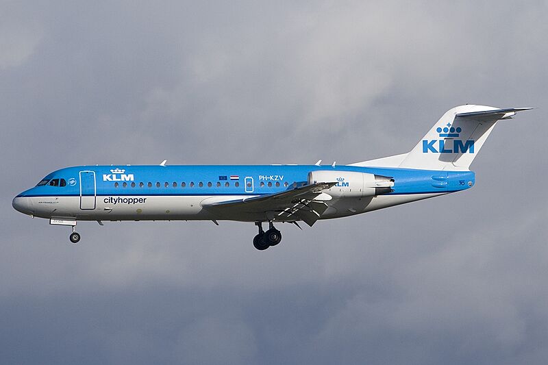 Fokker 70, KLM Cityhopper JP6819548