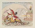 Gillray - The Coming-on of the monsoons - or - the retreat from Seringapatam