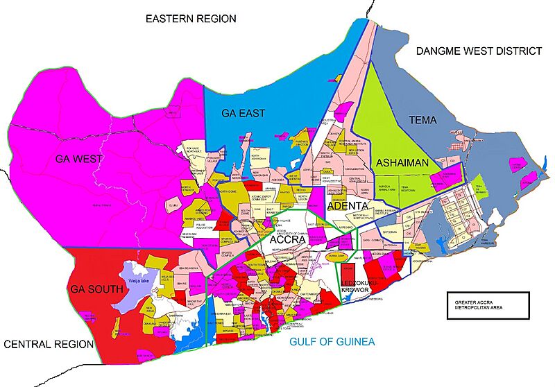 Greater Accra Metro Area 2010