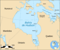 Hudson bay map-es