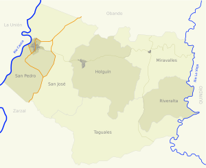 Archivo:La Victoria, Valle del Cauca (División administrativa)