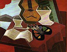 La mesa frente al mar (1925), Juan Gris