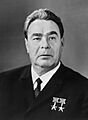 Leonid Brezjnev, leider van de Sovjet-Unie, Bestanddeelnr 925-6564