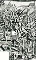 Magnus II of Sweden & Eric the Holy of Sweden battle drawing 1719