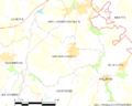 Map commune FR insee code 85240