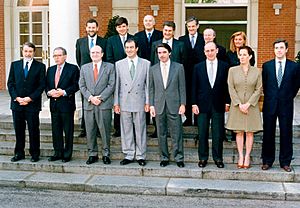 Archivo:Primer Gobierno de José María Aznar (1999)