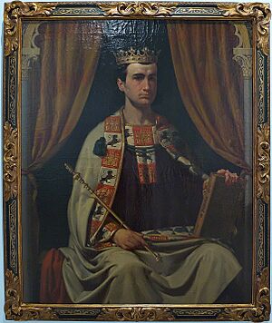 Archivo:Retrato de Alfonso X, Joaquín Domínguez Bécquer