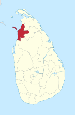 Sri Lanka districts Mannar.svg