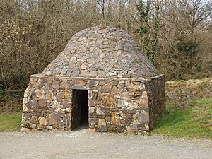 Archivo:Stone domed beehive hut, Irish National Heritage Park - geograph.org.uk - 1254515