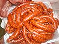 Tarmenas, chorizos finos (Torreblanca)