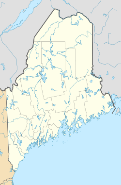 Augusta ubicada en Maine