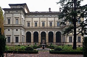 Archivo:Villa Farnesina Nordfassade