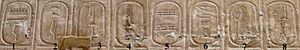 Archivo:Abydos Koenigsliste 1-8