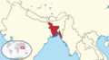Bangladesh in its region