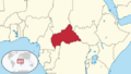 Central African Republic in its region