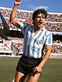 Chango Cárdenas en racing