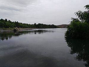 Archivo:Confluencia de los ríos Limay y Neuquen