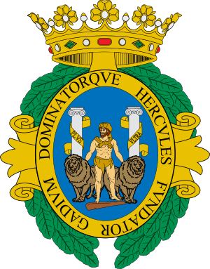 Archivo:Escudo de Cádiz (oval)